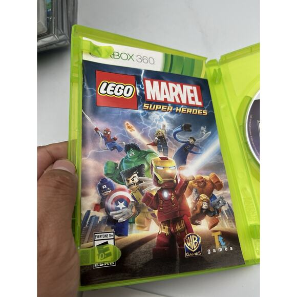 LEGO Marvel Super Heroes Microsoft Xbox 360 Video Game Complete - Picture 10 of 10